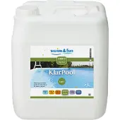 Soukous Swim & Fun KlarPool 5L / Anti-kalkmiddel for basseng / Flytende bassengvannpleie