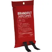 Housegard Fire blanket 120x180 cm Red Silicone coated