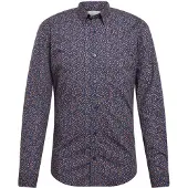 Ben Sherman Multicolour Floral Print Skjorte Med Lange Ermer