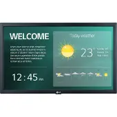 LG 22SM3G-B - 22 Diagonalklasse (21.5 synlig) - SM3G Series LED-bakgrunnsbelyst LCD-skjerm - intelligent skilting med Integrated Pro:Idiom - 1080p 1920 x 1080 - svart