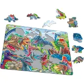 Larsen Puzzles Cheerful Dinosaurs