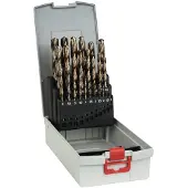 Bosch Metallborsett Hss-co Med Boks 1/0-13/0 Mm 25 Stykker