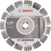 Bosch Best for Concrete - Diamantskjæreplate - for forsterket betong, herdet betong - 230 mm