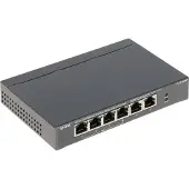 TP-LINK TL-SF1006P, Uhåndtert, Fast Ethernet (10/100), Full tosidig, Strøm over Ethernet (PoE)