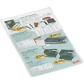 Esselte Plastetui A5 glasklar PP 0,105 mm - (100 stk.)