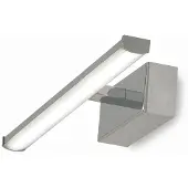 FABAS LUCE LED-vegglampe Nala, krom, bredde 30 cm