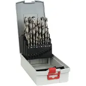 Bosch Metallborsett Hss-g Med Eske 1/0-13/0 Mm 25 Stykker