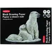 Clairefontaine Derwent sort tegnepapir A3 - 200 gram - 20 ark