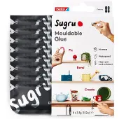 TESA Sugru formbart universal-lim 8 stk black