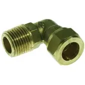 Vsh Fabrieken Compression elbow male mxc 1x22 s1212