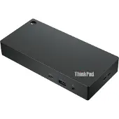 Lenovo ThinkPad Universal USB-C Dock - Dockingstasjon - USB-C - HDMI, 2 x DP - GigE - 90 Watt - Sort