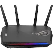 Asus ROG STRIX GS-AX5400 - Trådløs ruter 4-portssvitsj - 1GbE - Wi-Fi 6 - Dobbeltbånd