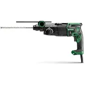 HiKOKI DH28PECWSZ, SDS Plus, Sort, Grønn, Børsteløs motor, 2,8 cm, 4300 RPM, 950 RPM