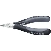 Knipex KP-3522115ESD, 1,1 cm, 2,25 cm, 7 mm, Kromvanadiumstål, Plast, Sort, Grå