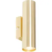 QAZQA Moderne vegglampe messing 2-lys - Jeana