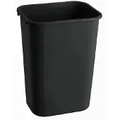 Rubbermaid Avfallsbeholder, , svart, PE, 39 l, rektangulær, for grovavfall