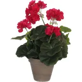 Mica Decorations Kunstig Geranium