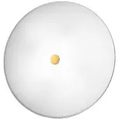 AUSTROLUX BY KOLARZ KOLARZ Centro vegglampe Ø 42 cm dekor 24 karat