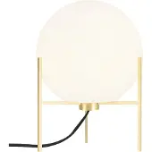 Nordlux Alton bordlampe med hvit glasskjerm