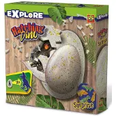 SES Creative Hatching dino, egg, biologi, 4 år, flerfarget