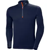 Helly Hansen Lifa Merino Half Zip Langarmet T-skjorte