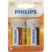 Philips LongLife R20L2B - Batteri 2 x D - Kul-sink