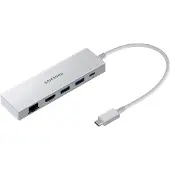 Samsung Multiport Adapter EE-P5400 - Dokkingstasjon - USB-C - 1GbE - for Galaxy Book Pro, Book Pro 360