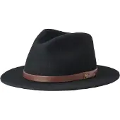 Brixton Messer Fedora Hatt svart