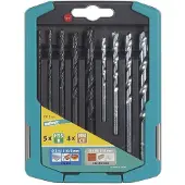 Wolfcraft 7115000 Metallbor 9 Stykker