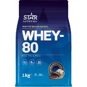 Star Nutrition Whey-80 Myseprotein 1 kg