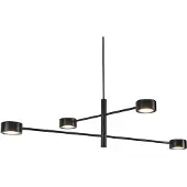 Nordlux Clyde LED-hengelampe, 4 lyskilder, to trinn