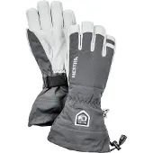 Hestra Army Leather Heli Ski, Skihansker, Grey