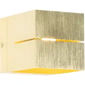QAZQA Moderne vegglampe gull 9,7 cm - Transfer Groove
