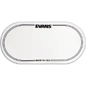 Evans EQ Double Pedal Patch Clear Plastic