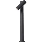 Lucide Tatium LED-gatelampe, antrasitt, 43 cm, aluminium, IP65