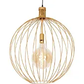 QAZQA Design Hengelampe Gull 60 cm - Wire Dos