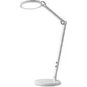 FABAS LUCE LED-skrivebordslampe Regina med dimmer, hvit