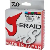 Daiwa J-braid 8 Flettet Fiskesnøre 150 M