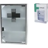 4Living Medisinskap med lås - 30x12x45
