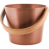 Rento Relax saunabøtte 5 l, aluminium, kobberfarget