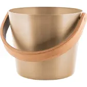 Rento Relax saunabøtte 5 l aluminium champagne