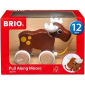 BRIO Trekkleke Elg 30341 - - OneSize - Leker på hjul