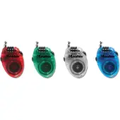 Masterlock Retractable 3 Digit Lock 4 Units Kabellås
