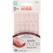 KiSS Salon Acrylic Nude French Nails - KAN01
