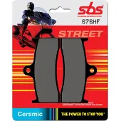 SBS Hi-tech Scooter 676hf Carbon Keramiske Bremseklosser