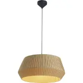 Nordlux Hengelampe Dicte, håndbundet, Ø 53 cm, rav