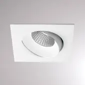Molto Luce Kalio LED-downlight kantet 2 700 K 24° hvit