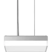 Bega RZB Flat Slim+ Pendellampe DALI 30x30cm 22W sølv/matt