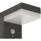 LINDBY LED-pullertlampe Chioma, antrasitt, sensor