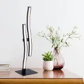 Näve Onda LED-bordlampe, 2 lyskilder